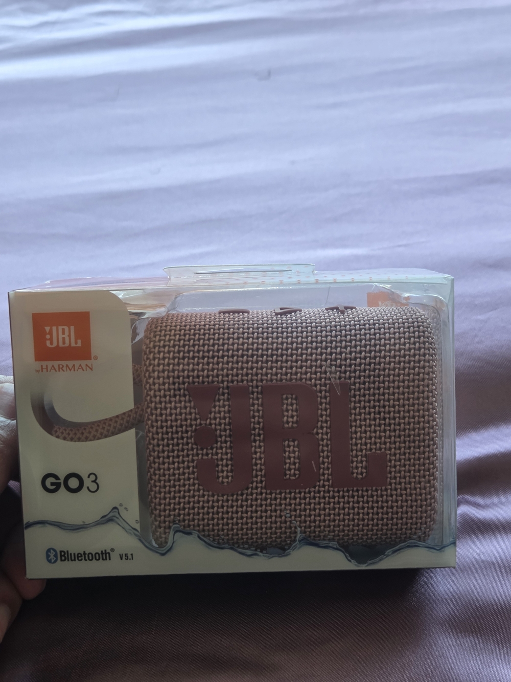 JBL GO 3 Portable Bluetooth Speaker — Rose